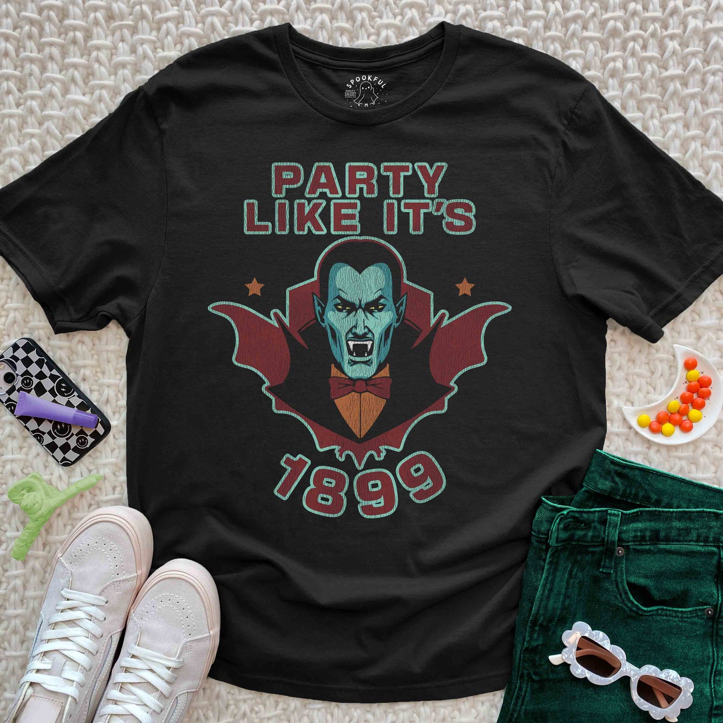 1899 Party Tee - Retro Vampire T-Shirt