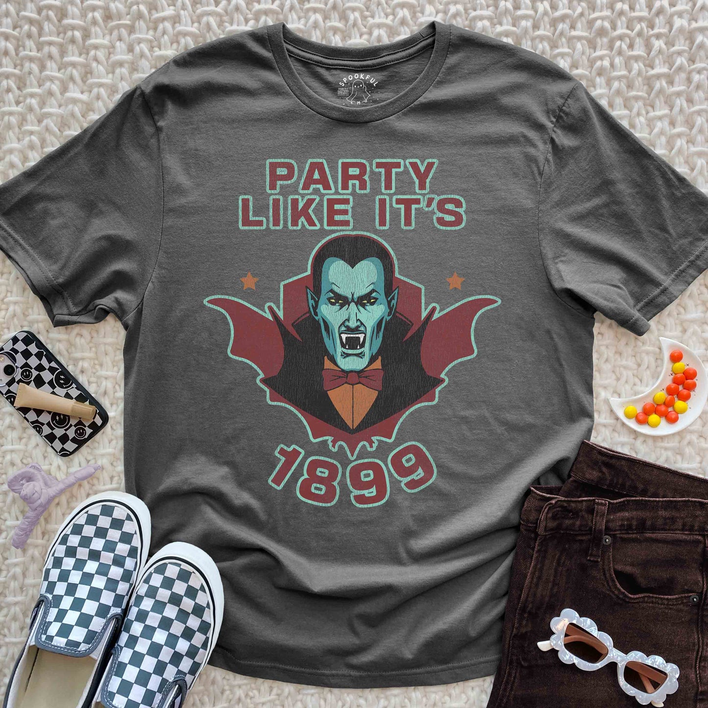 1899 Party Tee - Retro Vampire T-Shirt