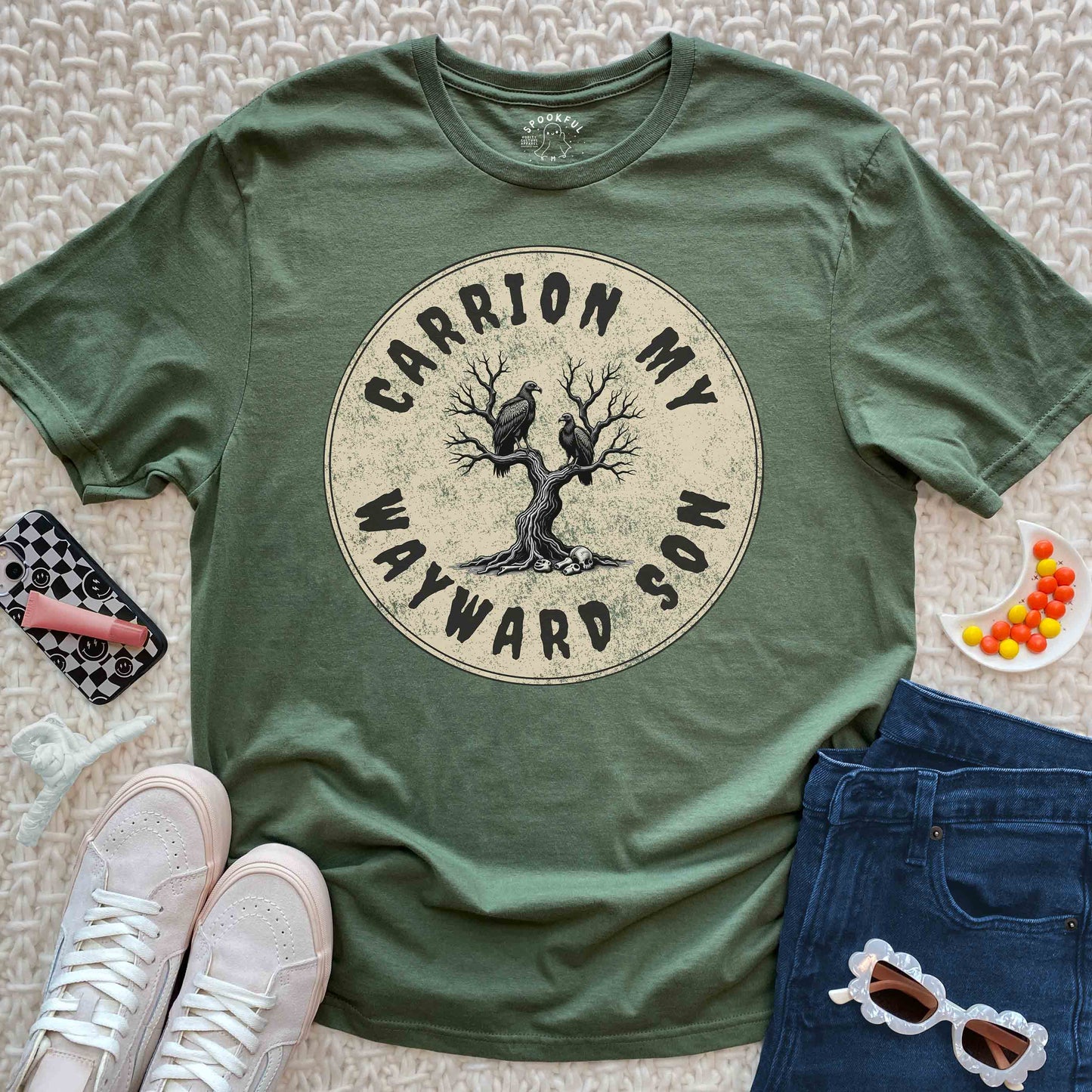 Carrion My Wayward Son Tee - Vulture T-Shirt