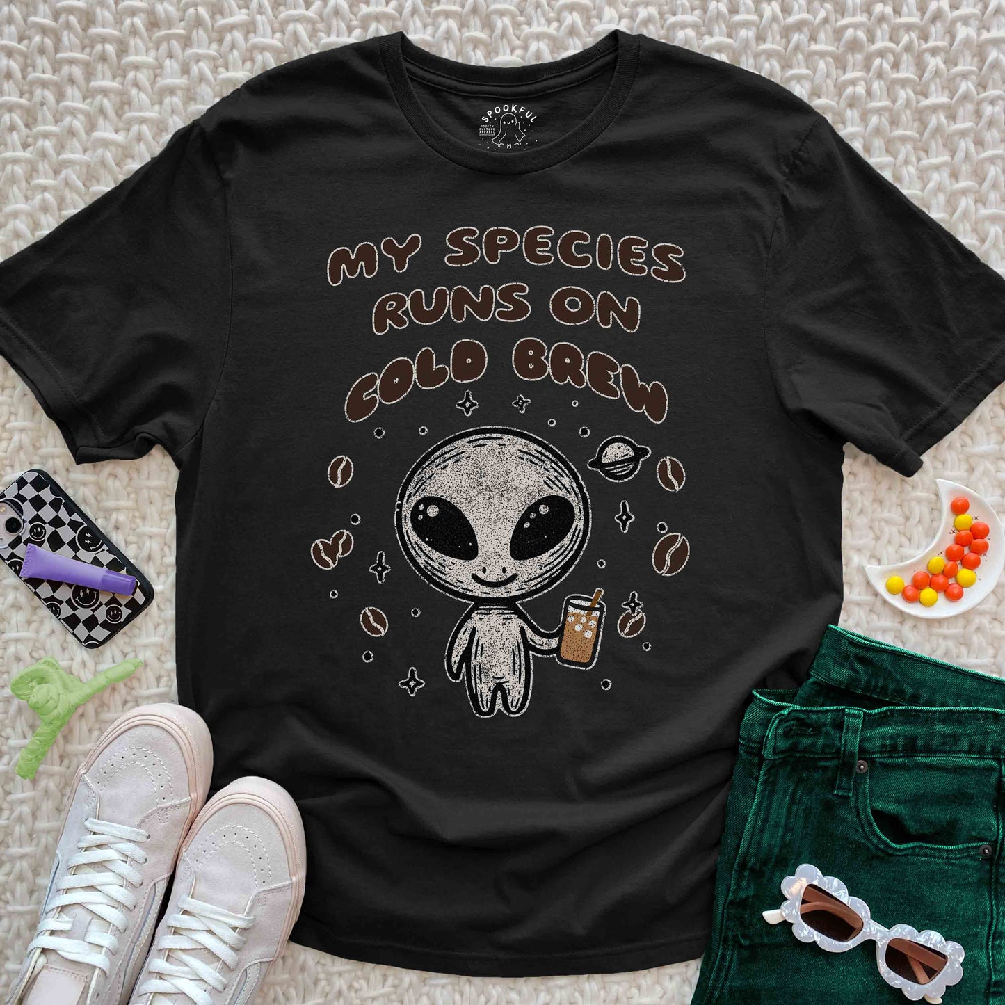 Cold Brew Tee - Alien Coffee T-Shirt