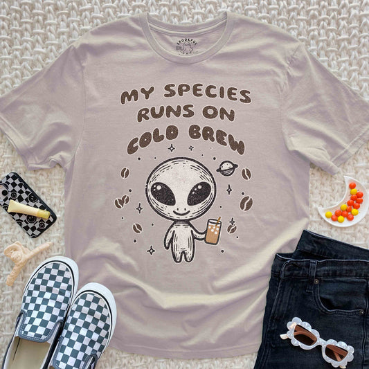 Cold Brew Tee - Alien Coffee T-Shirt