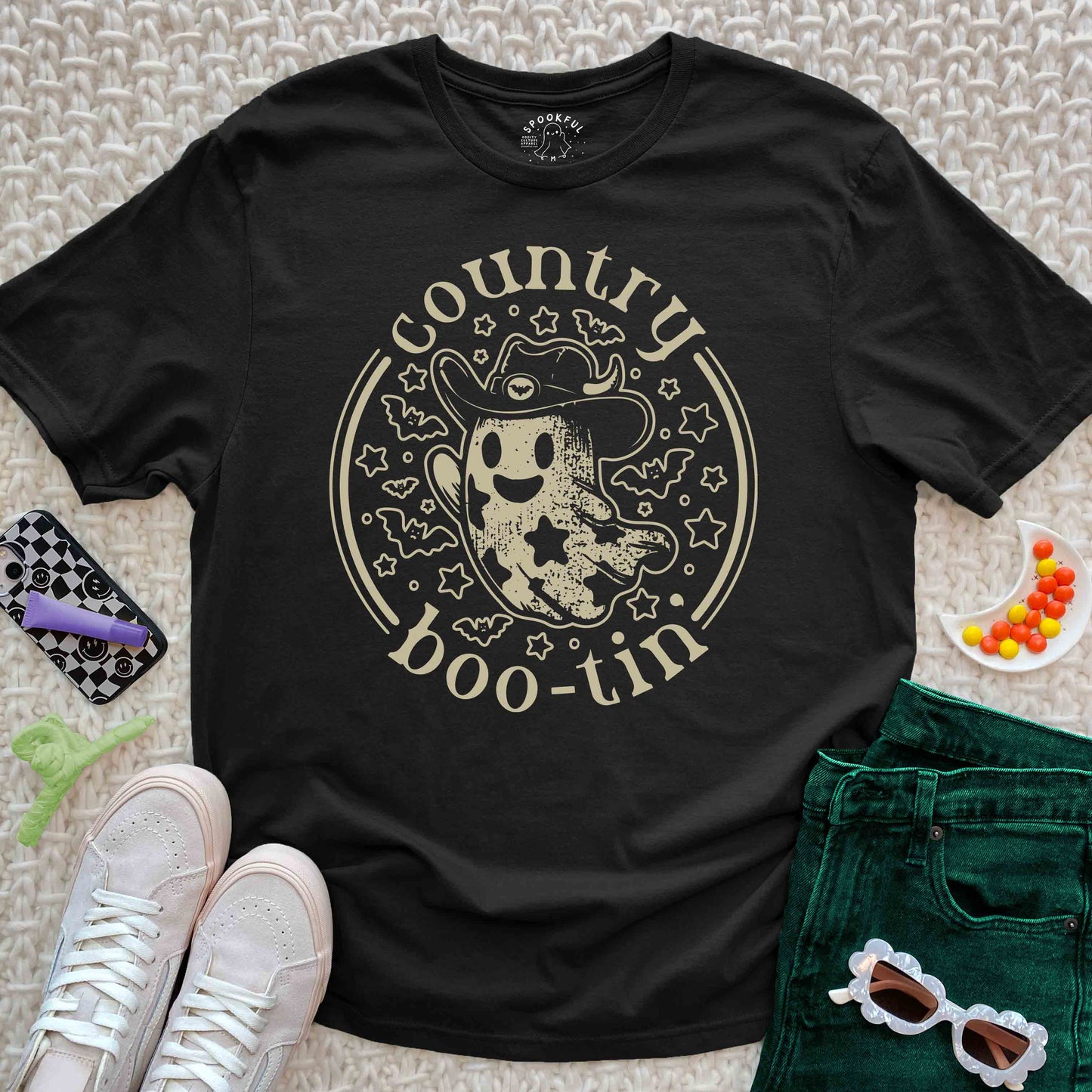 Country Boo-tin' - Western Ghost T-Shirt