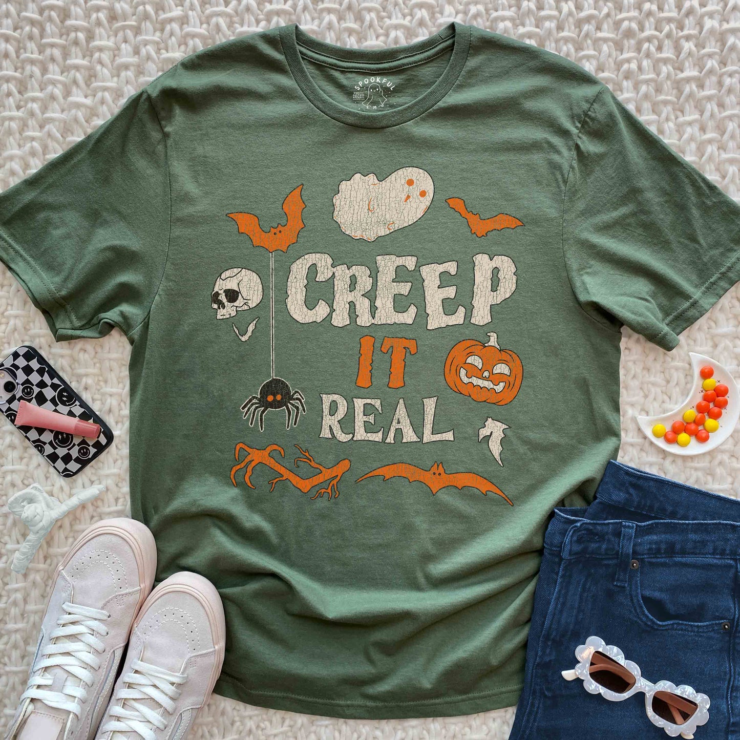 Creep It Real Tee - Always Halloween T-Shirt