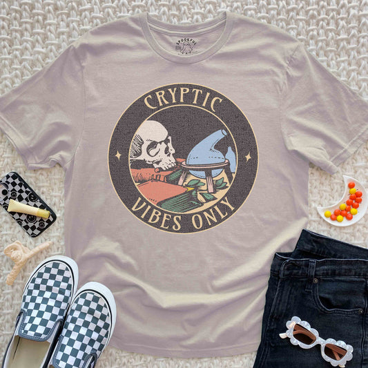 Cryptic Chemistry Tee - Apothecary Skull T-Shirt