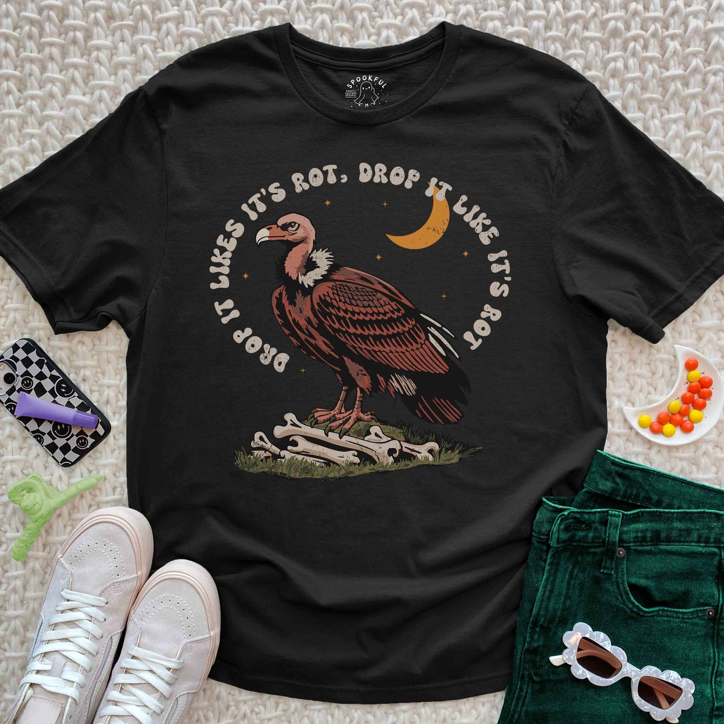 Drop it Like it's Rot Tee - Vulture T-Shirt