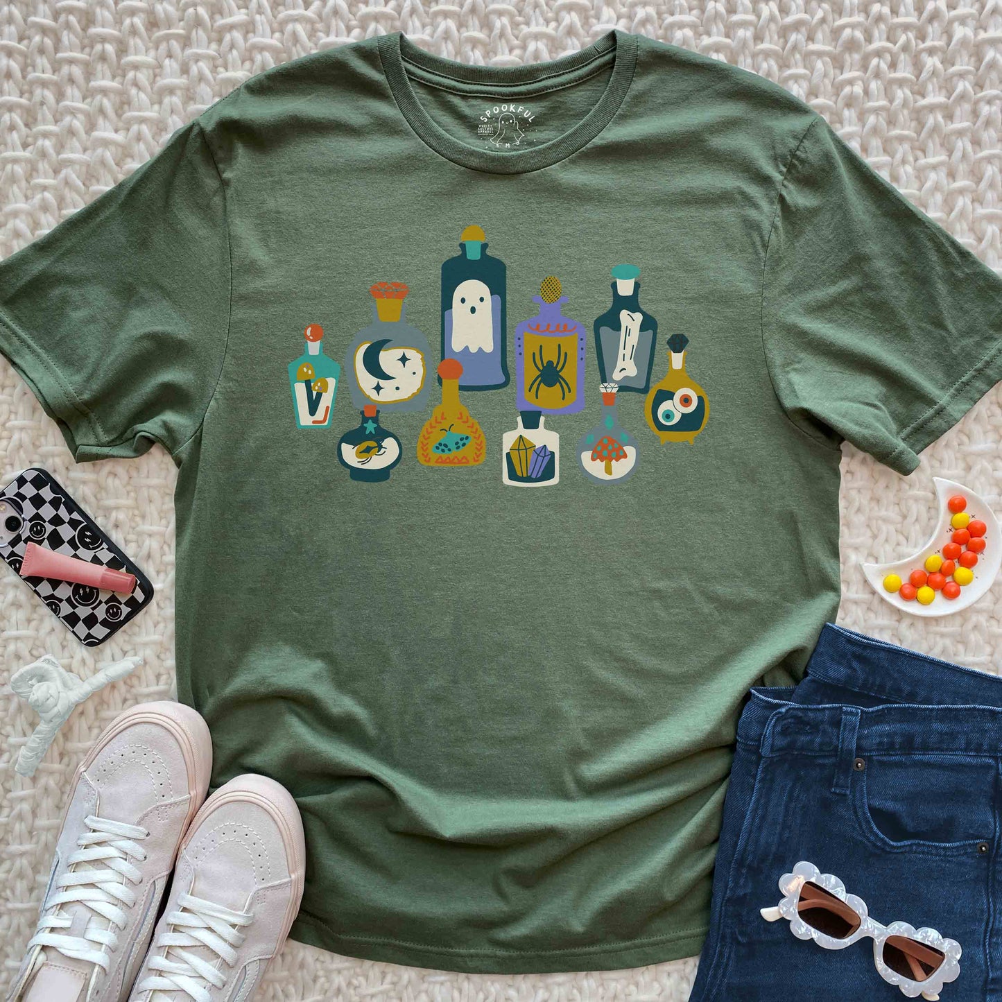Elixir Fixer Tee - Spooky Potions T-Shirt