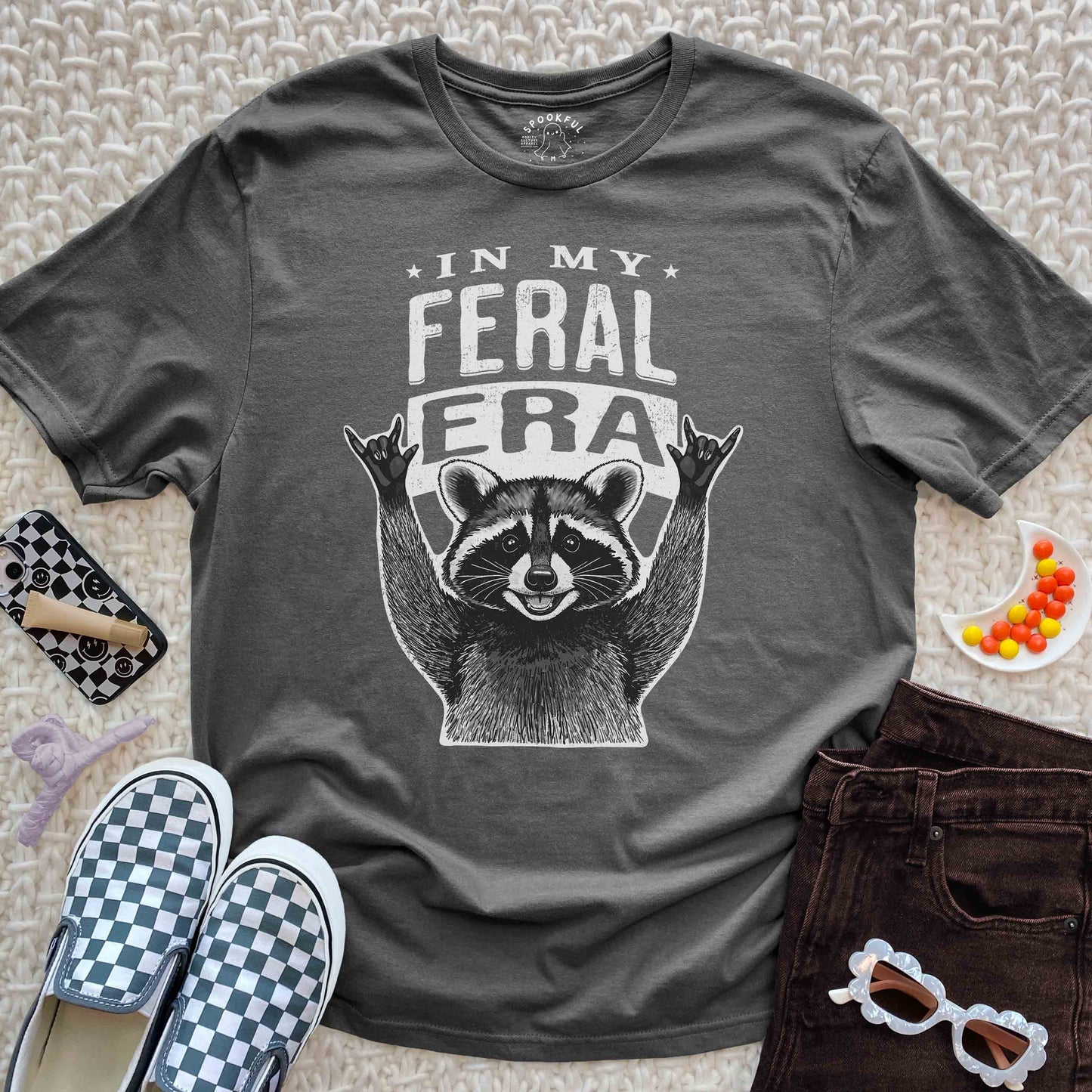 Feral Era Tee - Raccoon T-Shirt