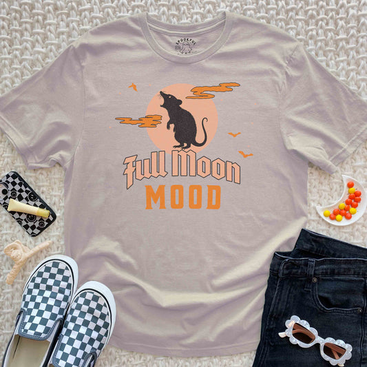 Full Moon Mood Tee - Howling Rat T-Shirt