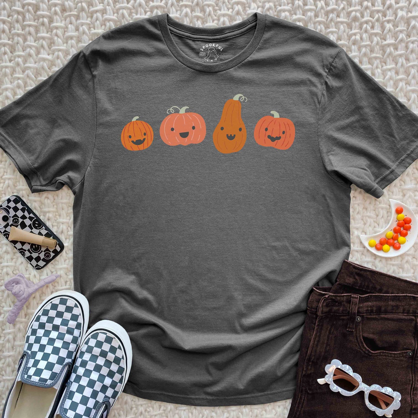 Grin & Gourd it Tee - Fall Pumpkin Halloween T-Shirt