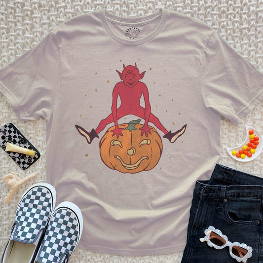 Hecked Hopscotch Tee - Vintage Demon T-Shirt