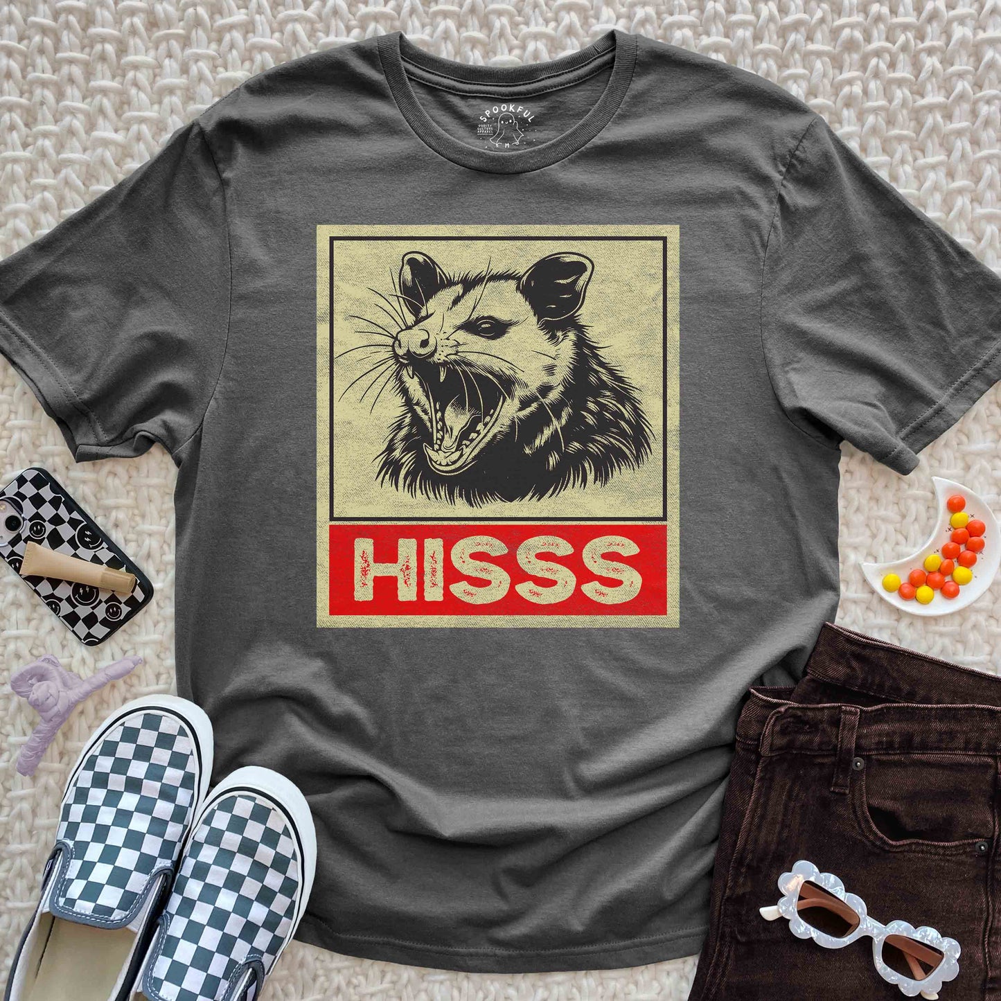 Hisss Tee - Feral Possum T-Shirt