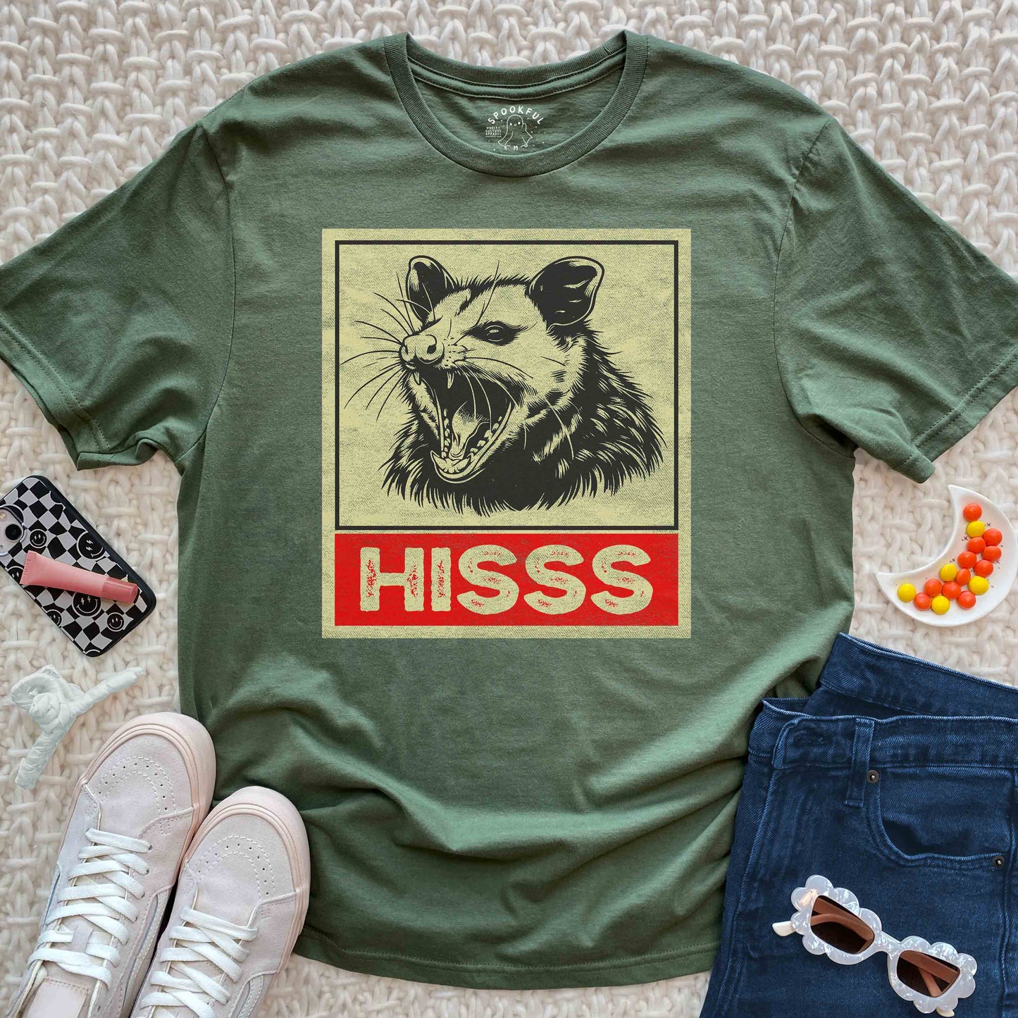Hisss Tee - Feral Possum T-Shirt