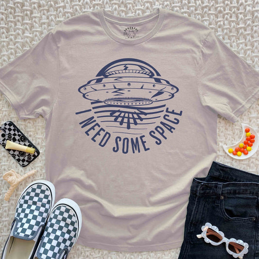 I Need Some Space Tee - Retro Alien UFO T-Shirt