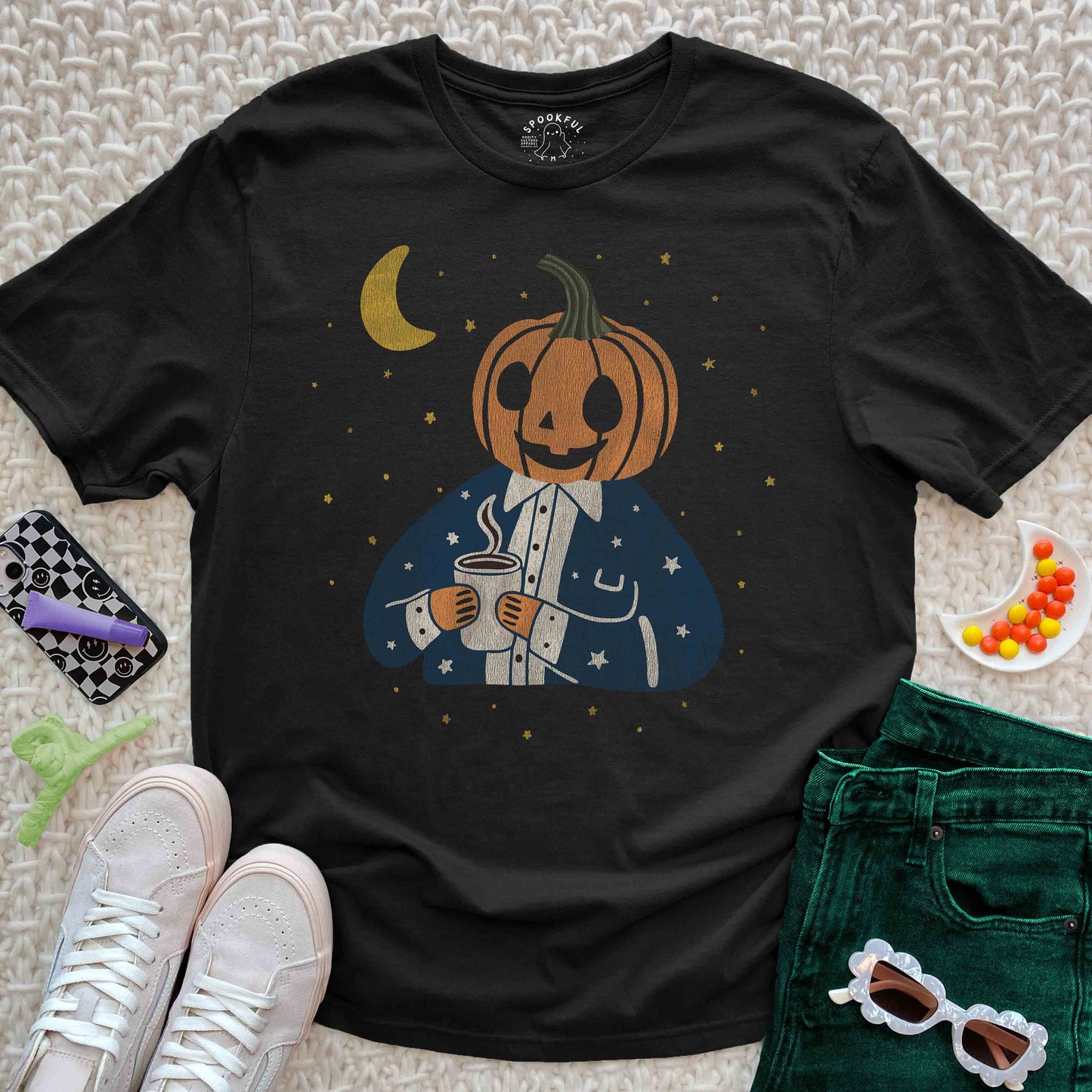 Java Jack Tee - Pumpkin Coffee Lover T-Shirt