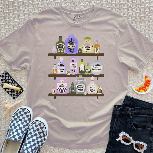 Little Curses Tee - Spooky Witch Potions T-Shirt