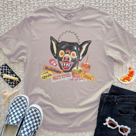 Nosfera-tote Tee - Retro Halloween Candy T-Shirt