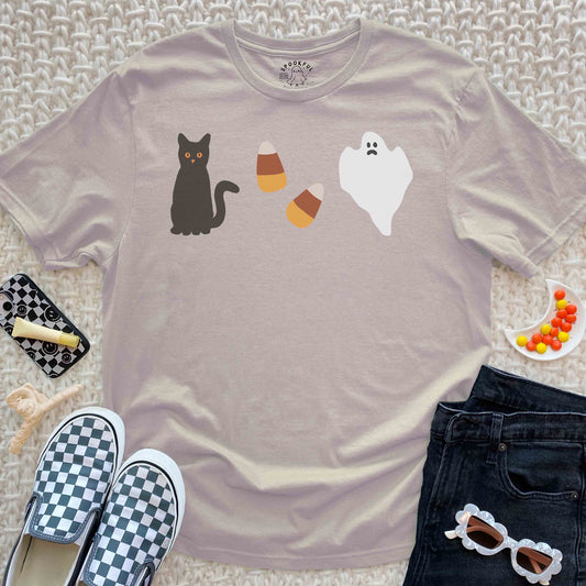 Purranormal Tee - Ghost Cat Candy T-Shirt