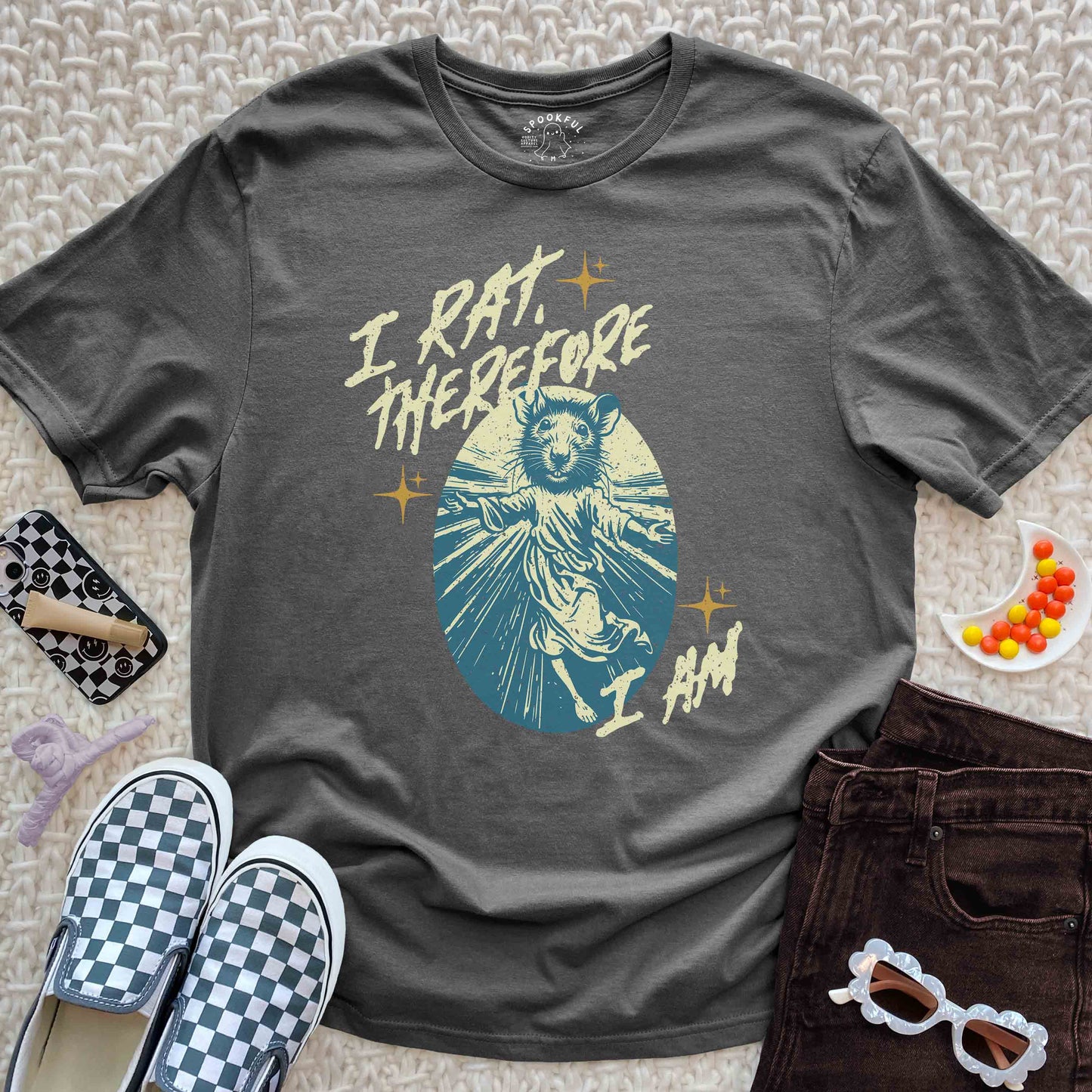 Saint Ratthew Tee - Rat Deity T-Shirt