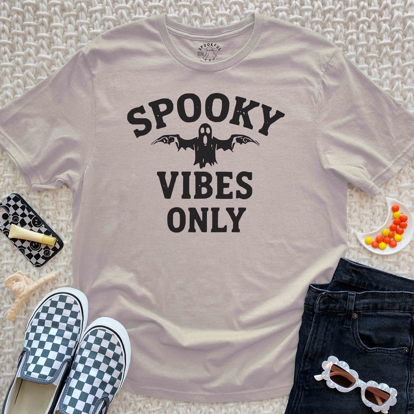 Spooky Vibes Only Tee - Ghoul T-Shirt