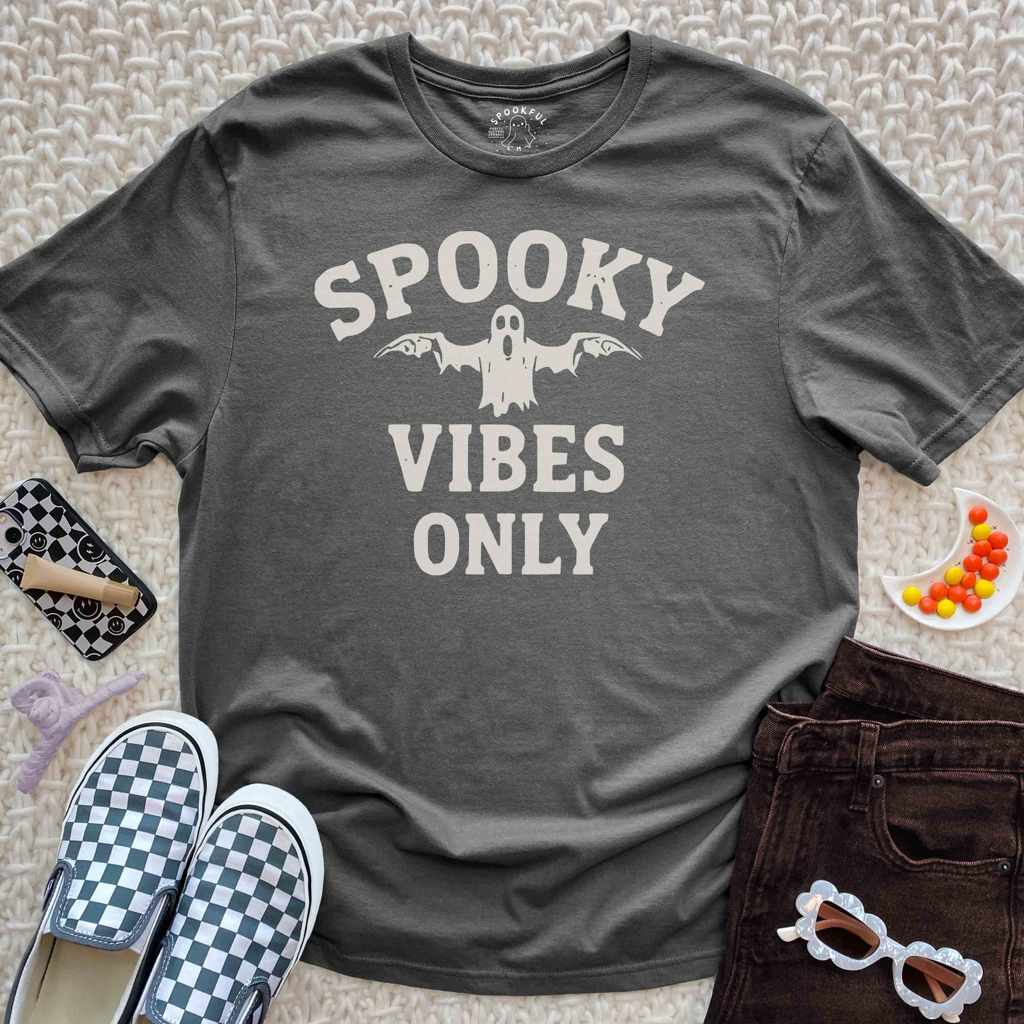 Spooky Vibes Only Tee - Ghoul T-Shirt