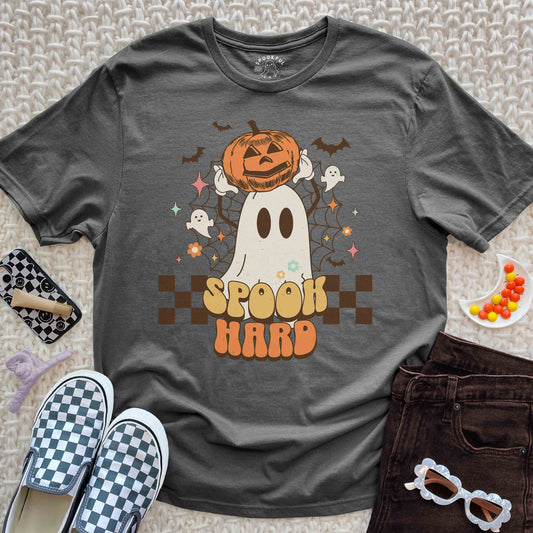 Spook Hard Tee - Retro Ghost T-Shirt