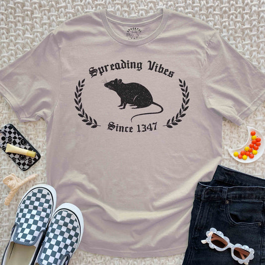 Spreading Vibes Tee - Plague Rat T-Shirt