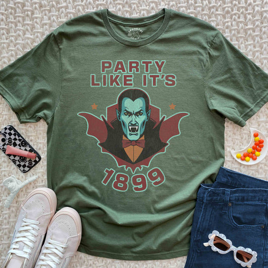1899 Party Tee - Retro Vampire T-Shirt