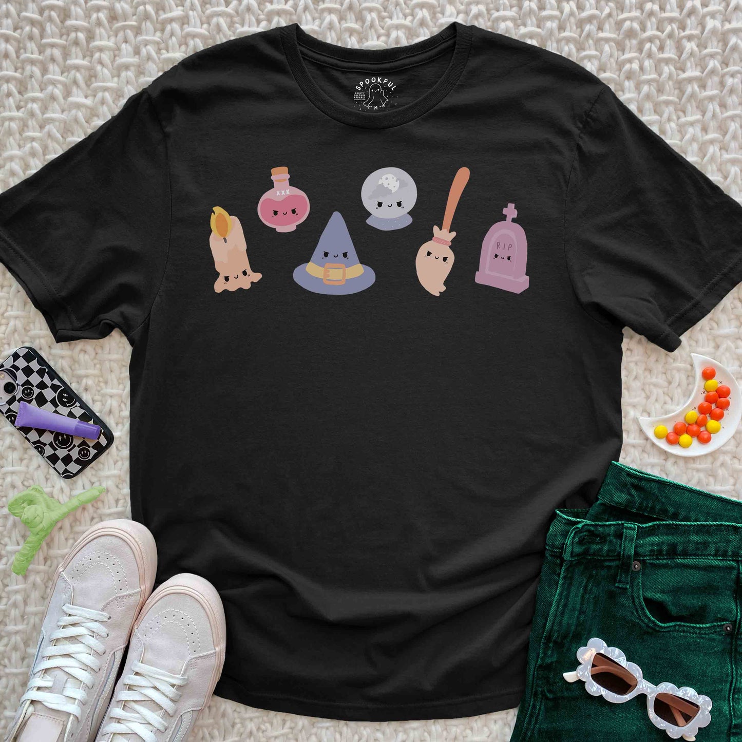 Bewitched Brigade - Cute Spooky T-Shirt