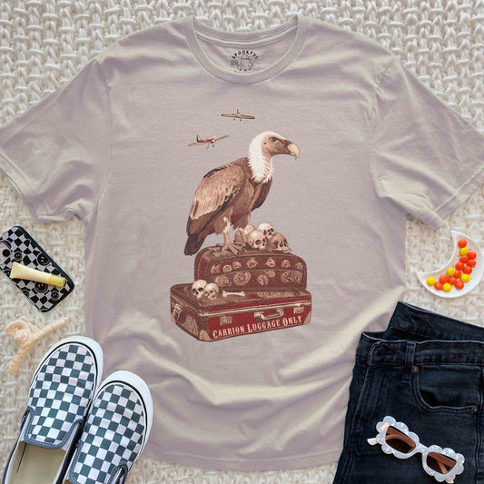 Carrion Luggage Only Tee - Vulture Travel T-Shirt