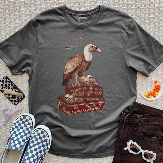 Carrion Luggage Only Tee - Vulture Travel T-Shirt