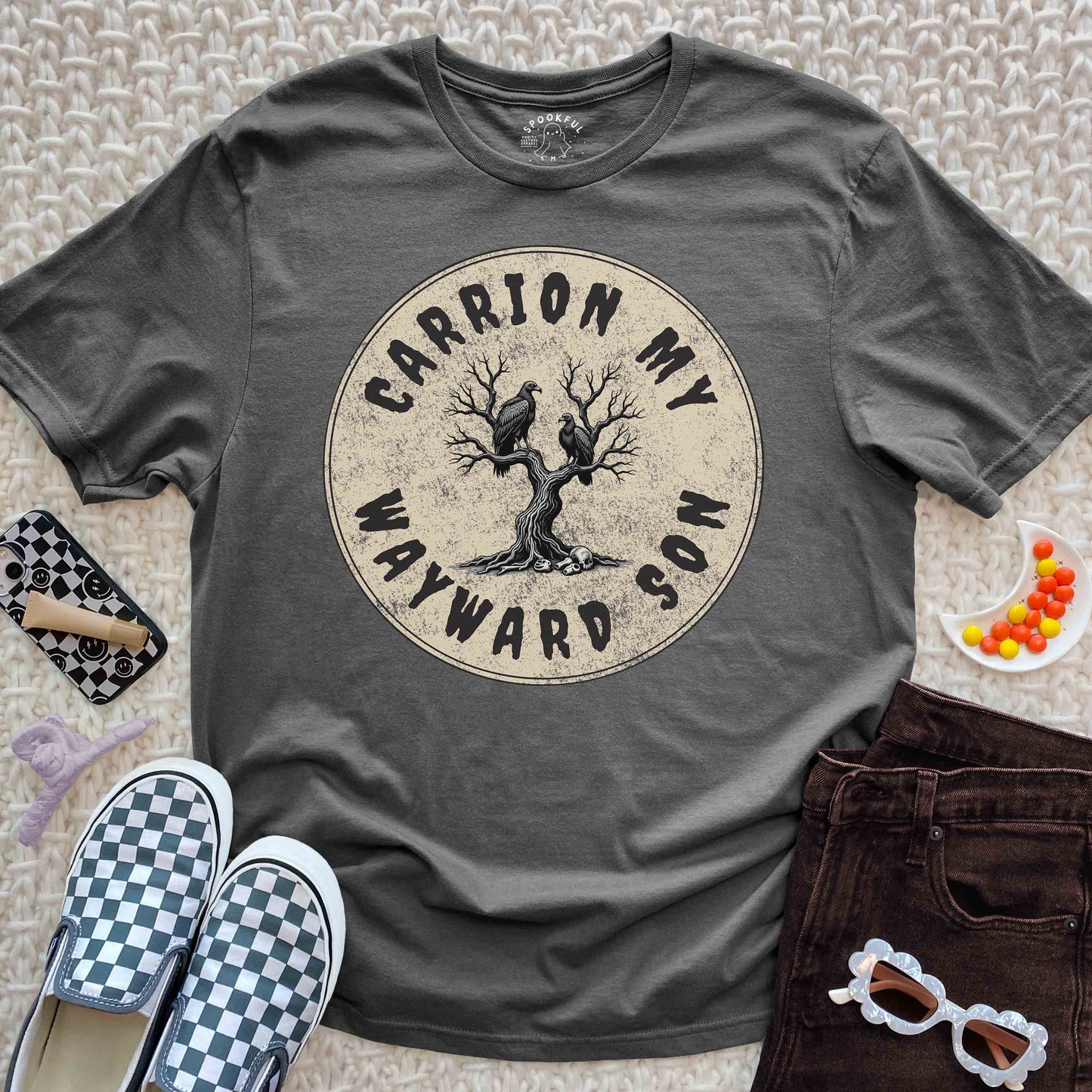 Carrion My Wayward Son Tee - Vulture T-Shirt