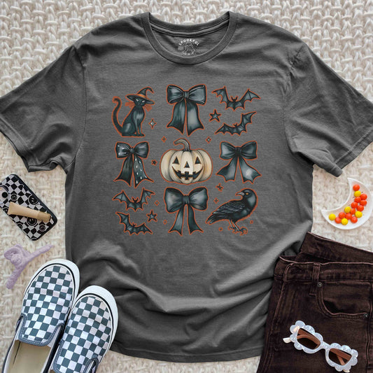 Coquette Coven Tee - Cat Crow Bat T-Shirt