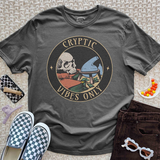 Cryptic Chemistry Tee - Apothecary Skull T-Shirt