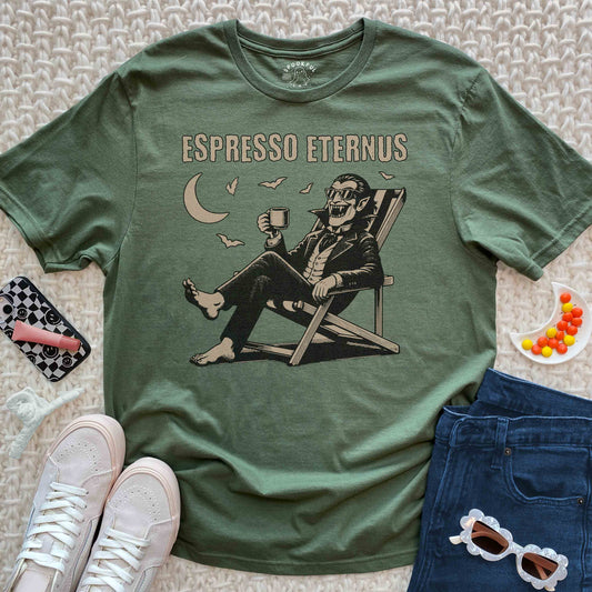 Espresso Eternus Tee - Vampire Coffee T-Shirt