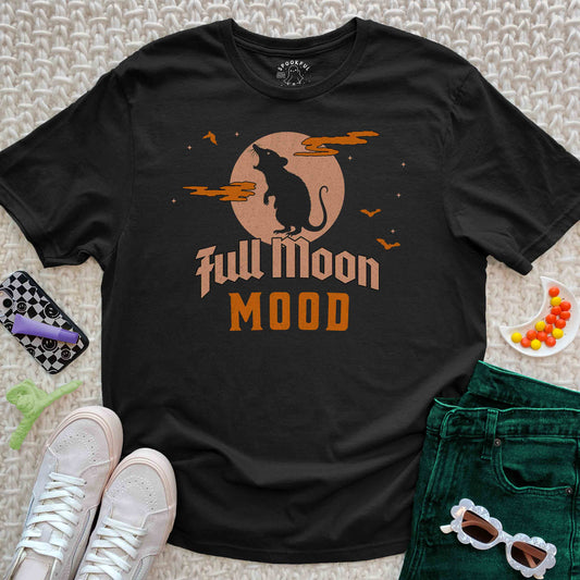 Full Moon Mood Tee - Howling Rat T-Shirt