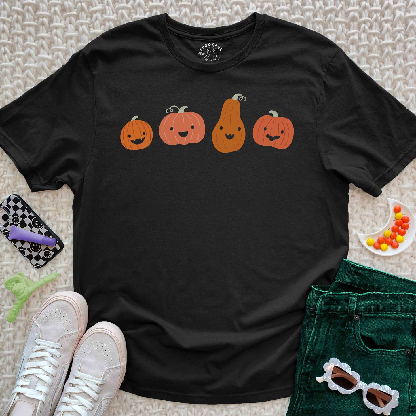 Grin & Gourd it Tee - Fall Pumpkin Halloween T-Shirt