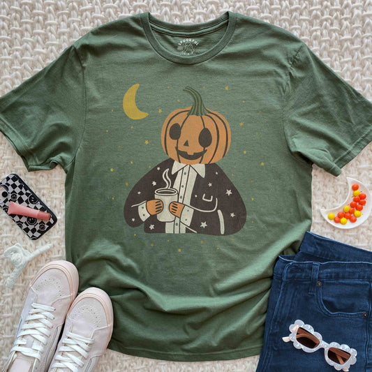 Java Jack Tee - Pumpkin Coffee Lover T-Shirt