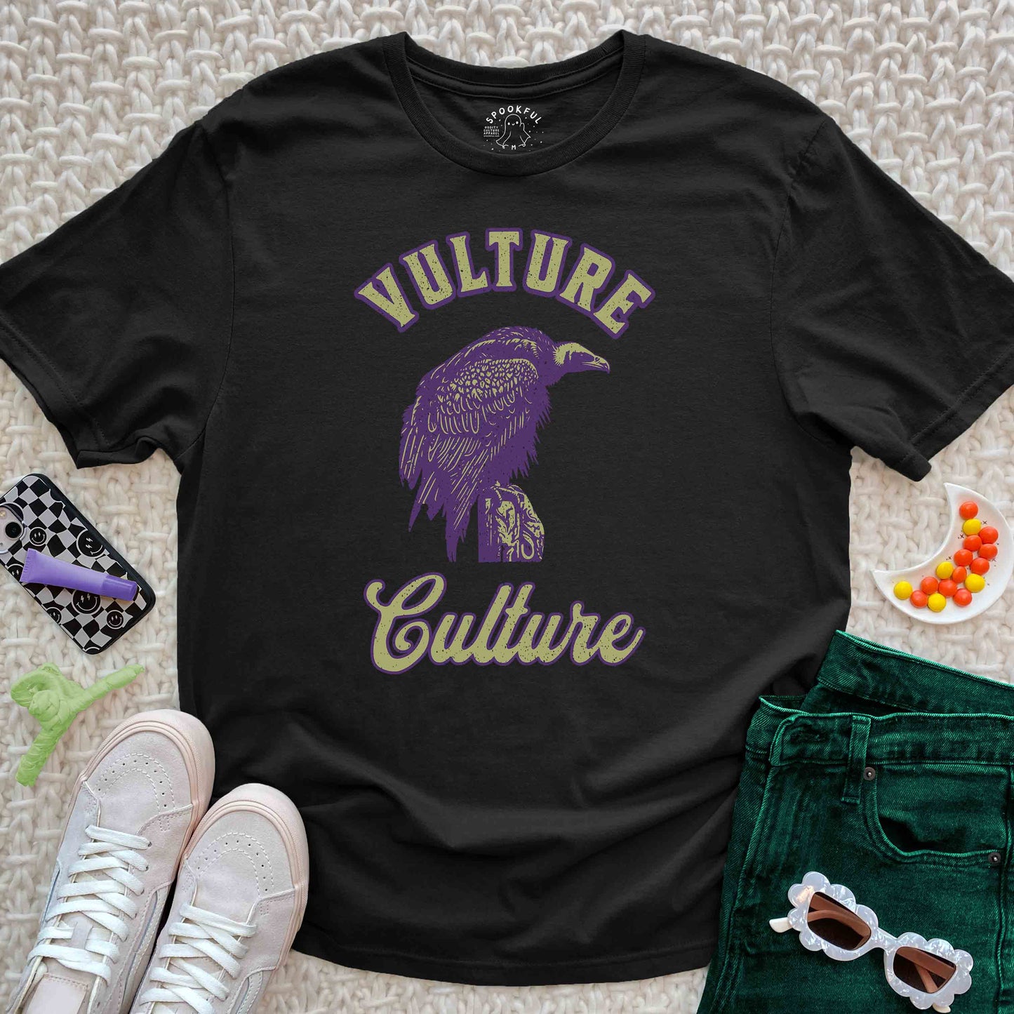 Vulture Culture Tee - Goth Bird T-Shirt