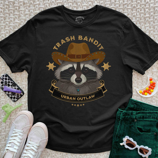 Urban Outlaw Tee - Western Raccoon T-Shirt