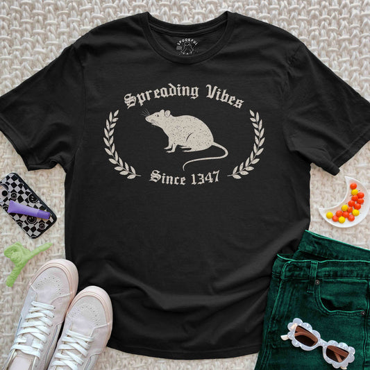 Spreading Vibes Tee - Plague Rat T-Shirt